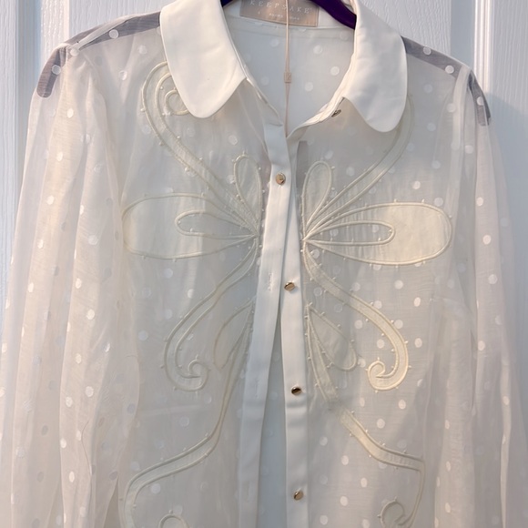 KEEPSAKE the Label Porcelain Chime Shirt size 4 - Picture 7 of 10